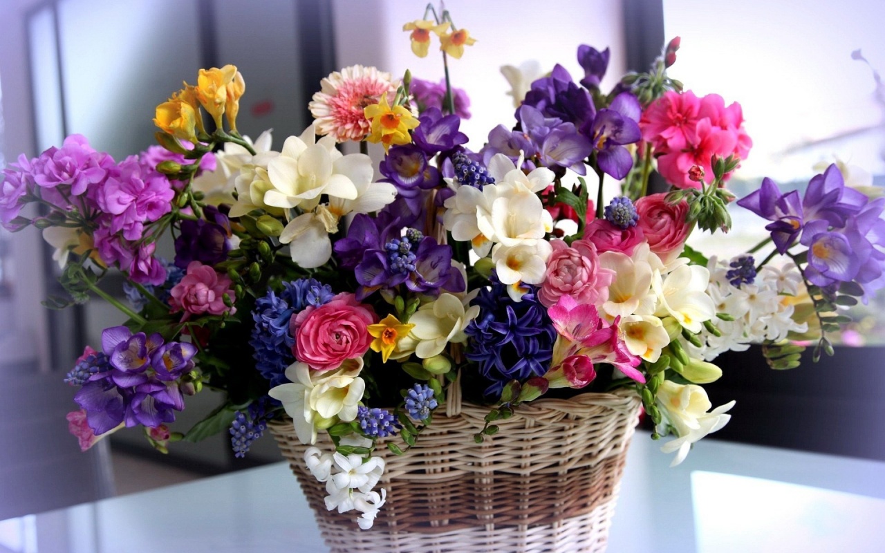 Onofreshflowers Coșuri Cu Flori