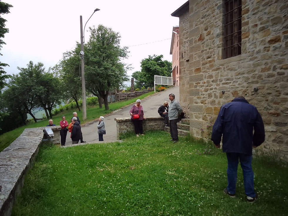 Un momento di relax a Lagrimone