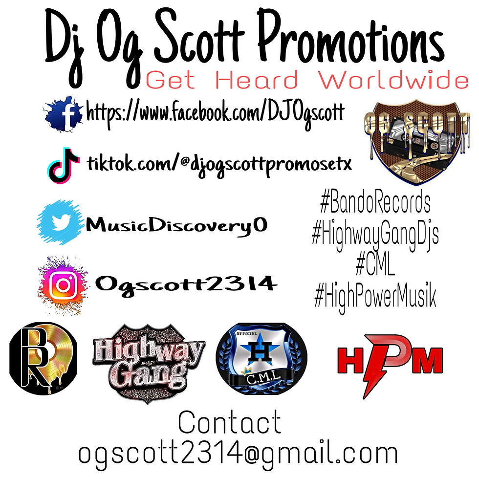 Dj Og Scott Promotions