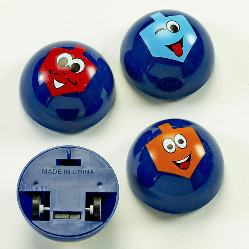 Thumbnail: Chanukah (Kids):  Racing Dreidels, Set of 4