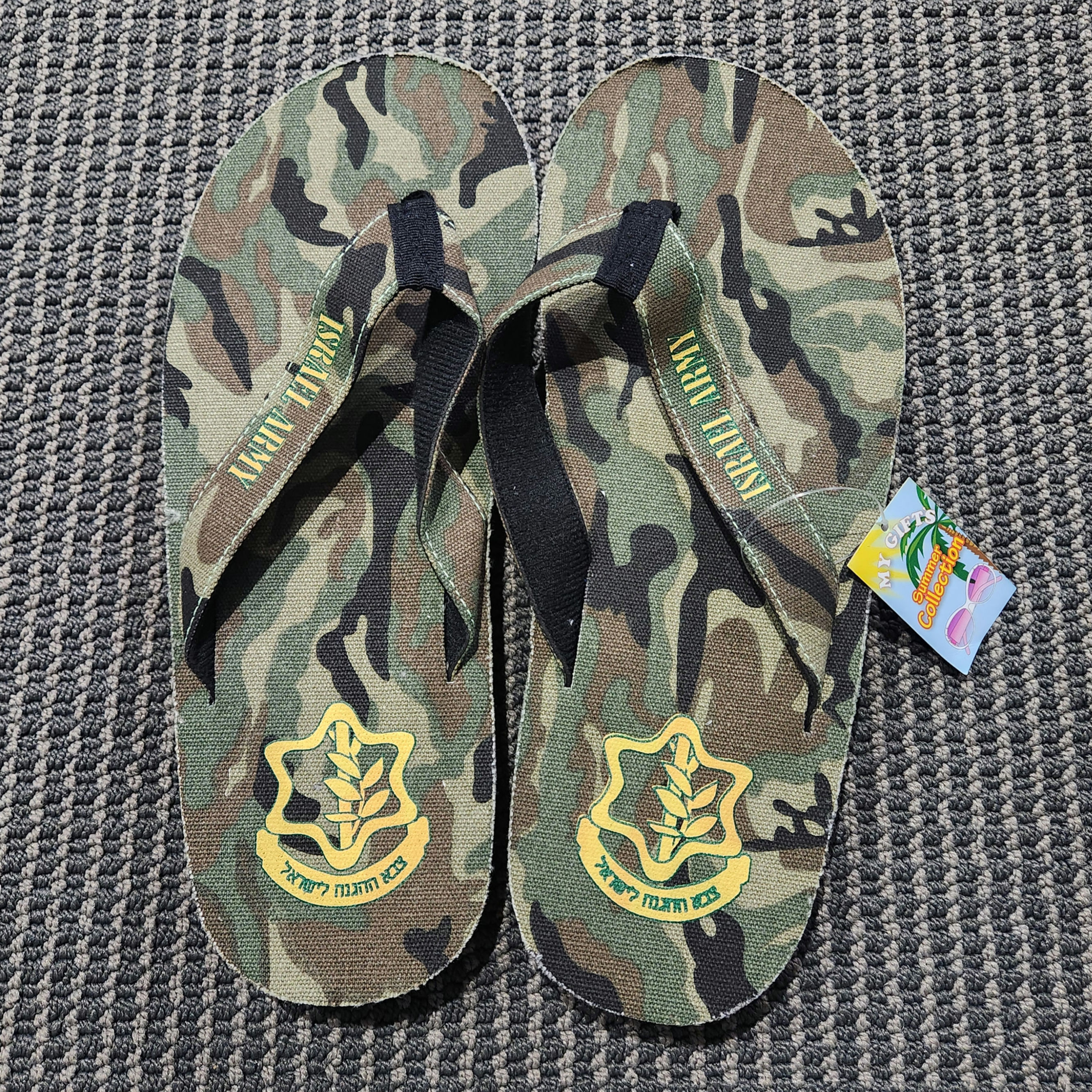 IDF Mens beach slippers/Flip Flops