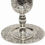 Thumbnail: Kiddush Cup: Nickel Plated With Plate - 6"