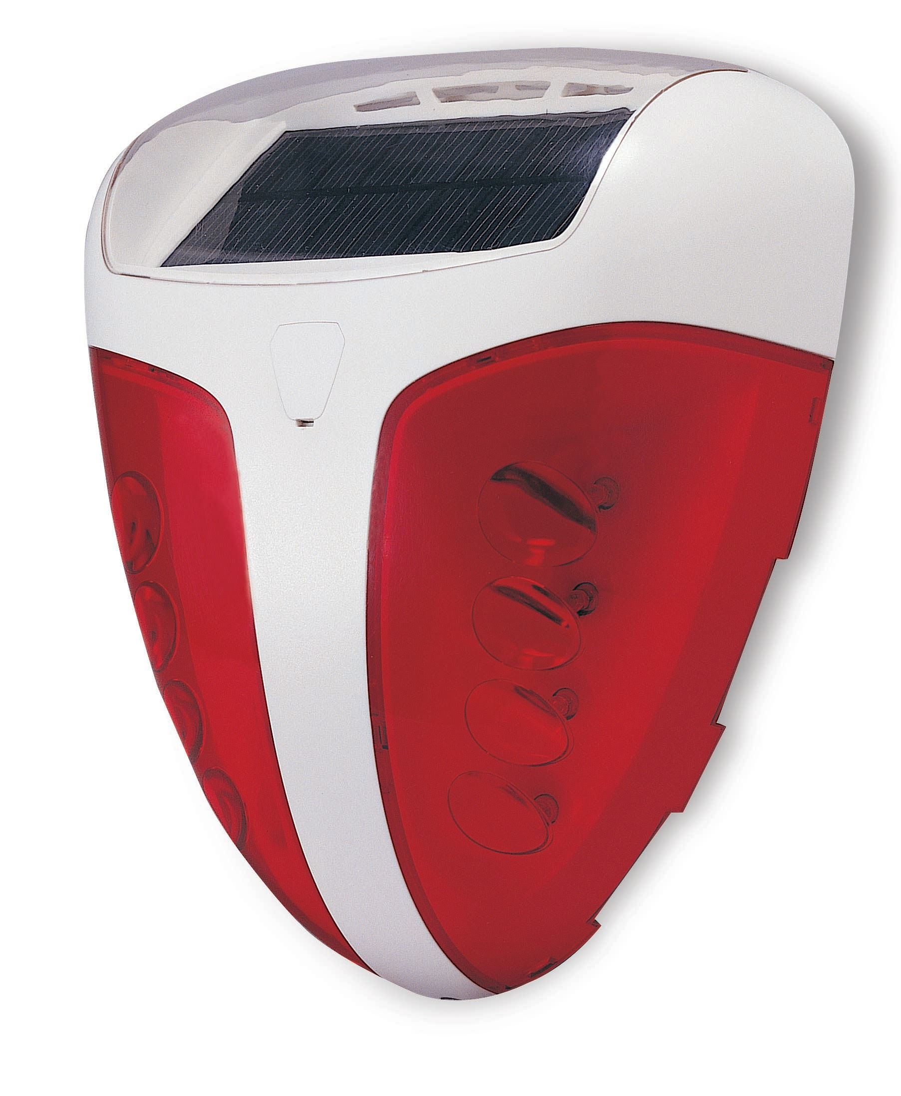 Sirena inalámbrica recargable por energía solar