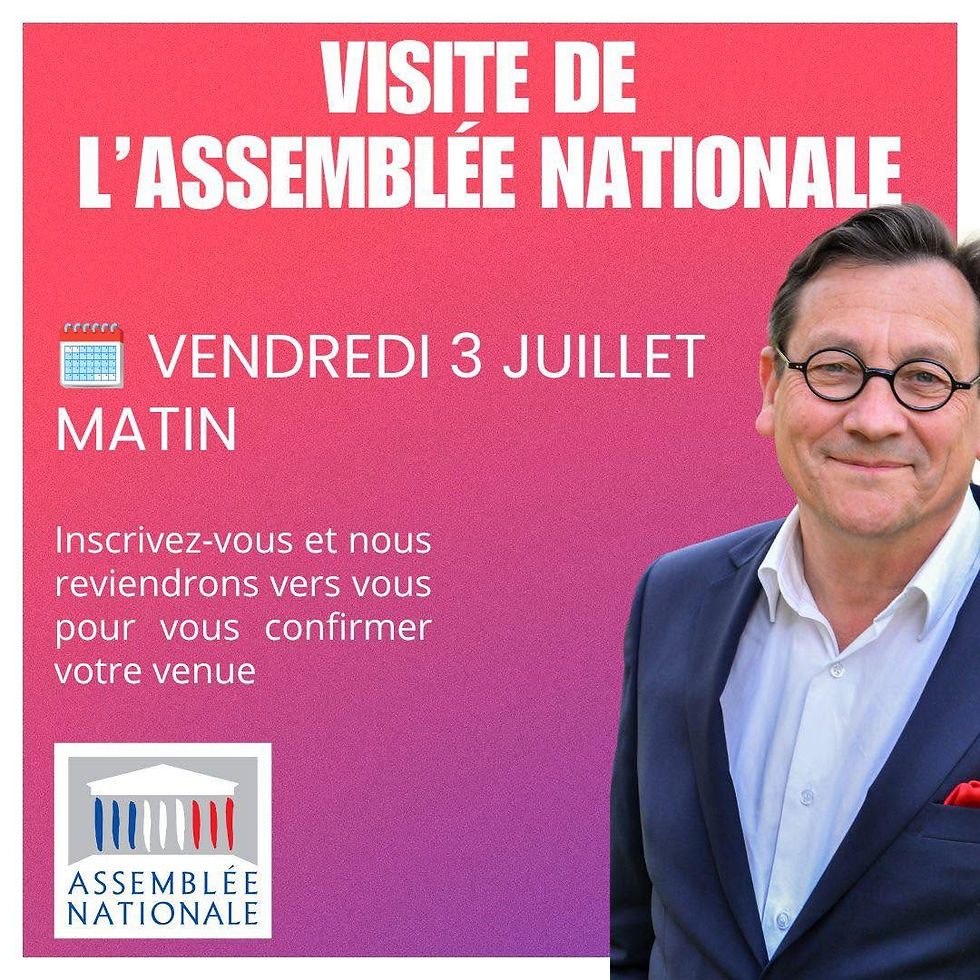 Visite de l’Assemblée nationale