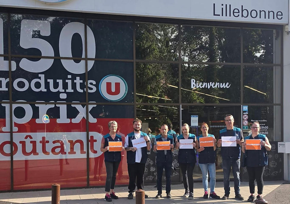 Soutien à Coop Normandie-Picardie et à ses salariés