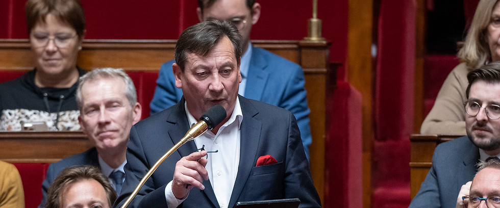 Photo prise de parole Assemblée nationale Gérard Leseul