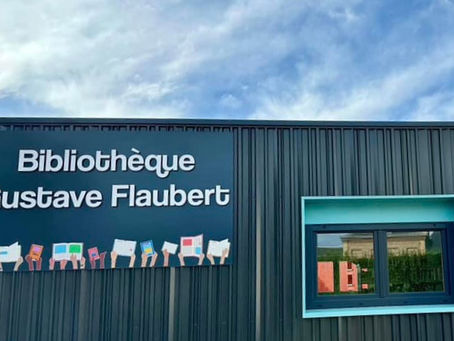Inauguration de l’extension de la bibliothèque Gustave Flaubertde Saint-Pierre-de-Varengeville