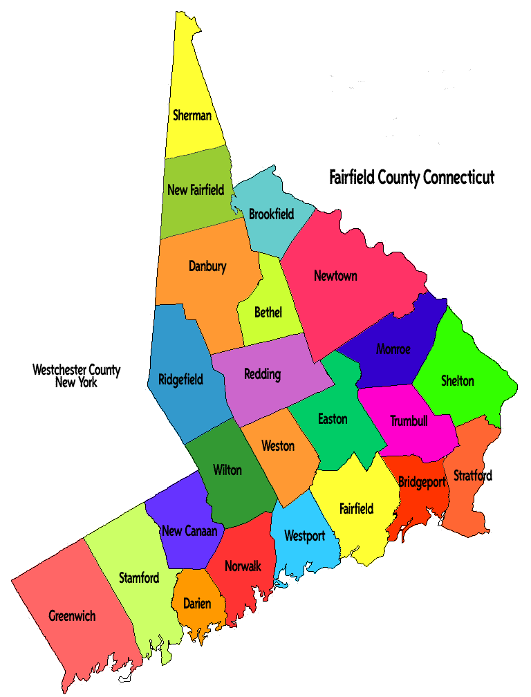 Fairfield County Map