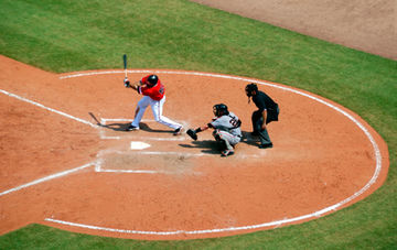 oscilación de béisbol
