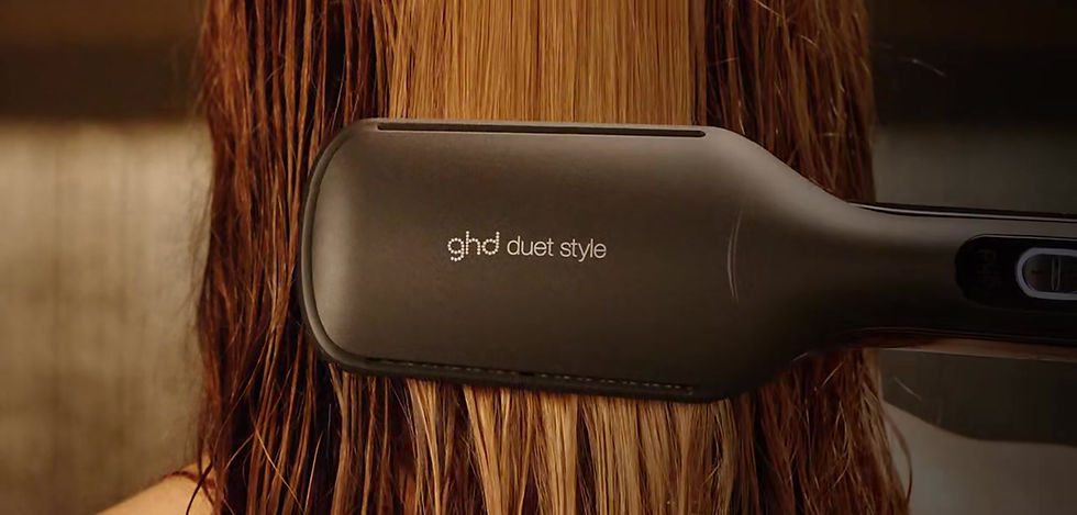 Miniatura: PLANCHA DE PELO DE AIRE CALIENTE 2 EN 1 GHD DUET NEGRA