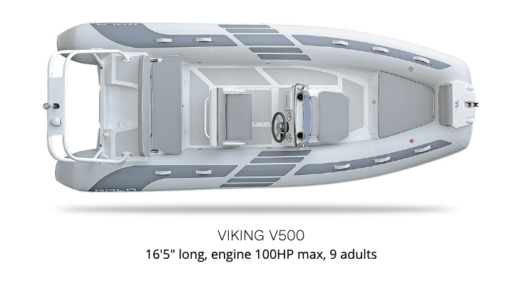 Thumbnail: GALA Viking Deluxe V500-V650F RHIBs