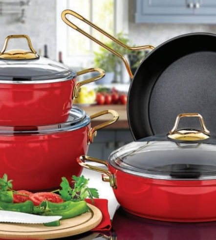 made in turkey 5*stars cookwares