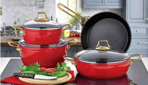 made in turkey 5*stars cookwares