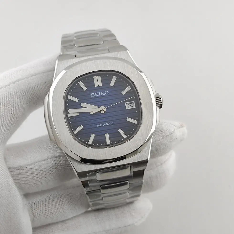 Miniature : Seiko Tilus | Bleu Marine