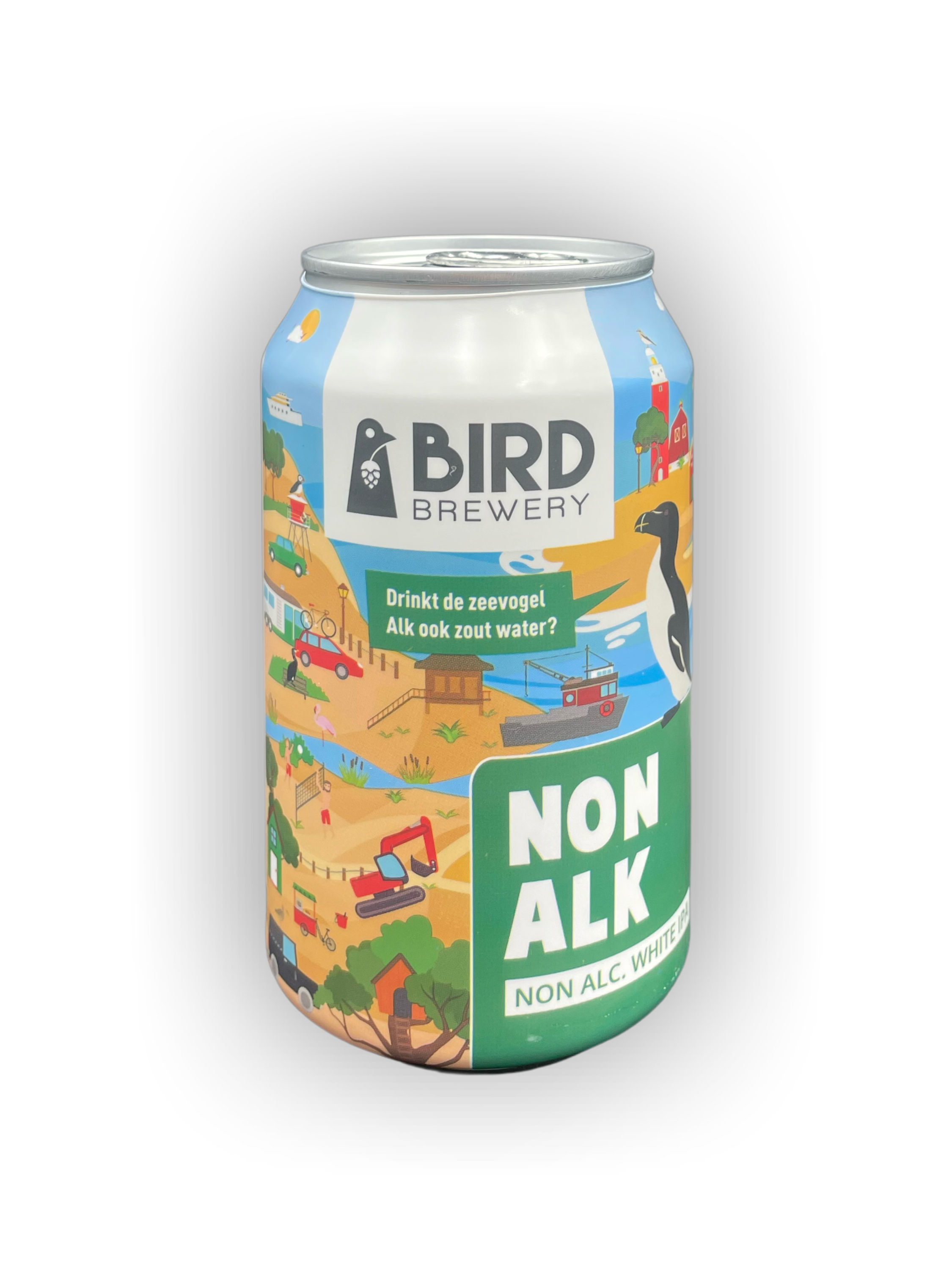 Bird Non Alk alcoholvrij bier white ipa amsterdamse bos brewery