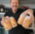 Oprichter Raoul van Neer met Holy Roast alcoholvrij bier