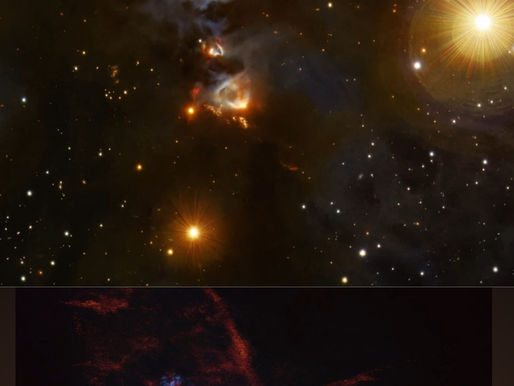 Captan por primera vez el nacimiento de un sistema solar fuera del nuestro