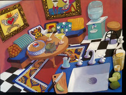 Cha Cha Cha  18x24 SOLD