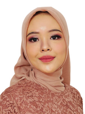 Close-up photo of a person's face with subtle makeup