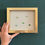 Miniaturbild: Strandglasbild Fischschwarm braun