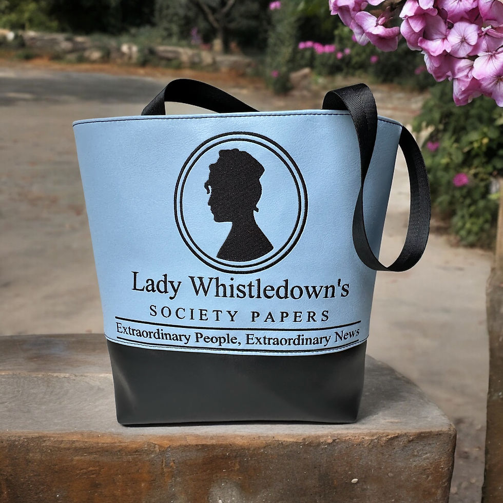 Lady Whistledown Tote Bag