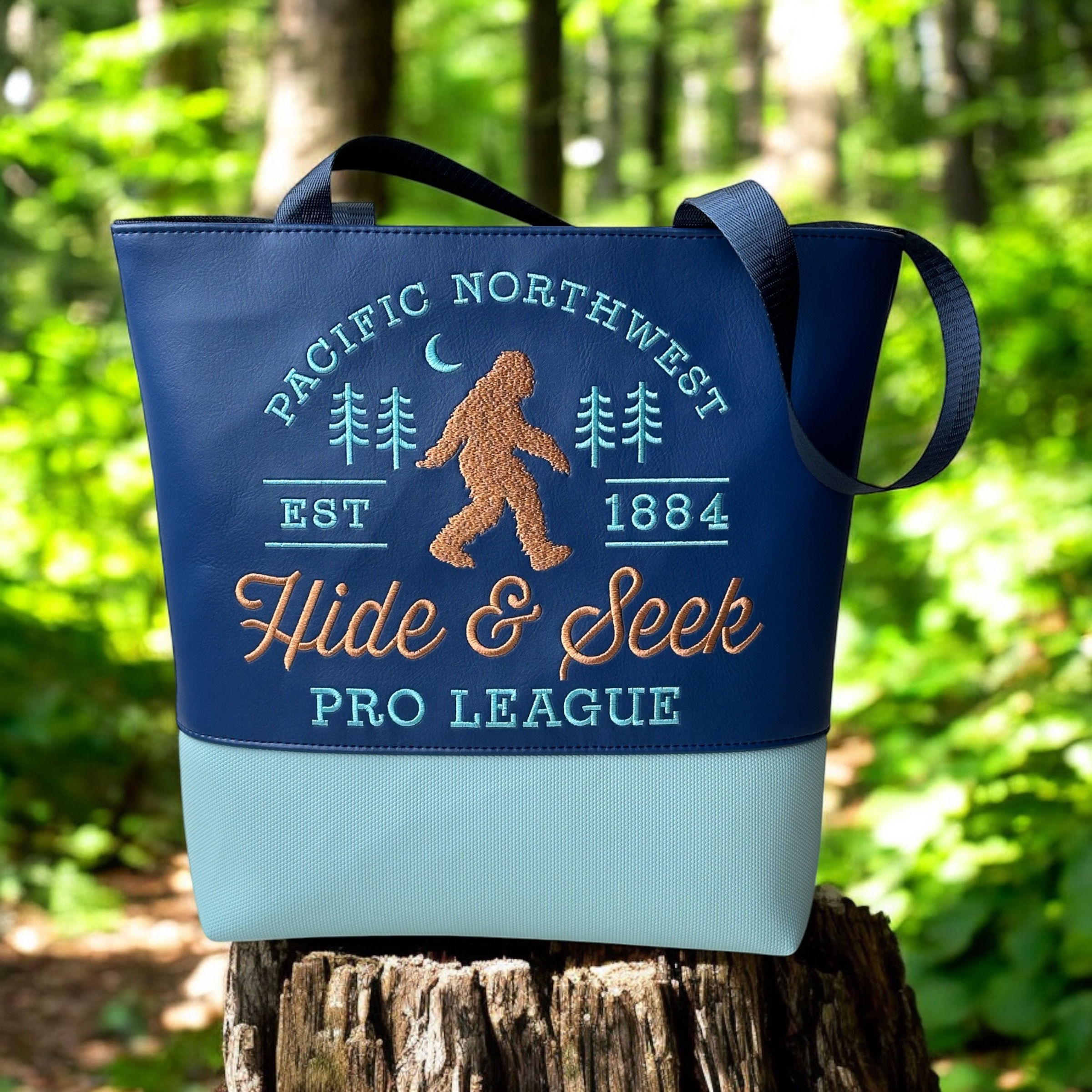 Hide & Seek Sasquatch Tote Bag