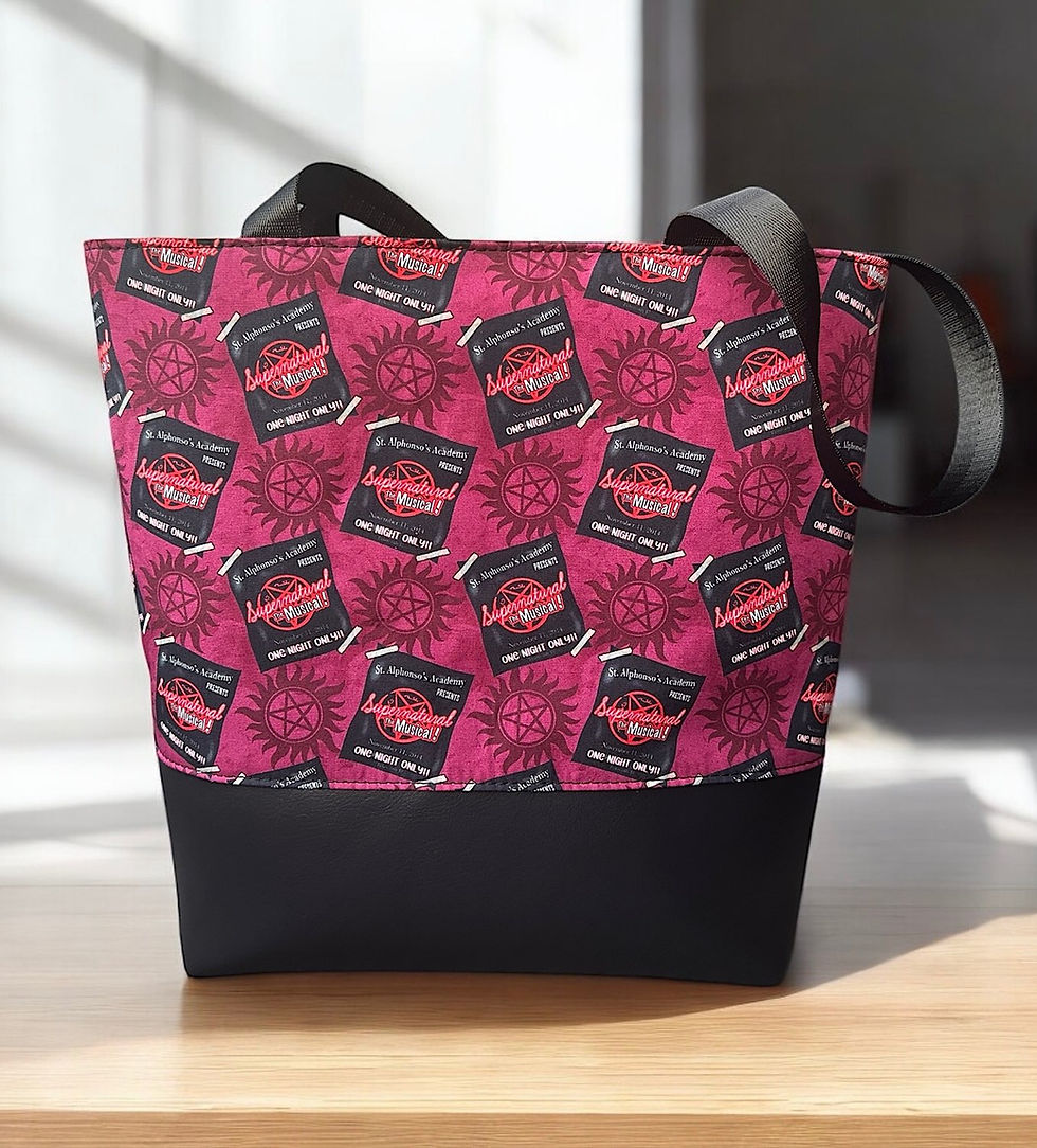 SPN The Musical Tote Bag