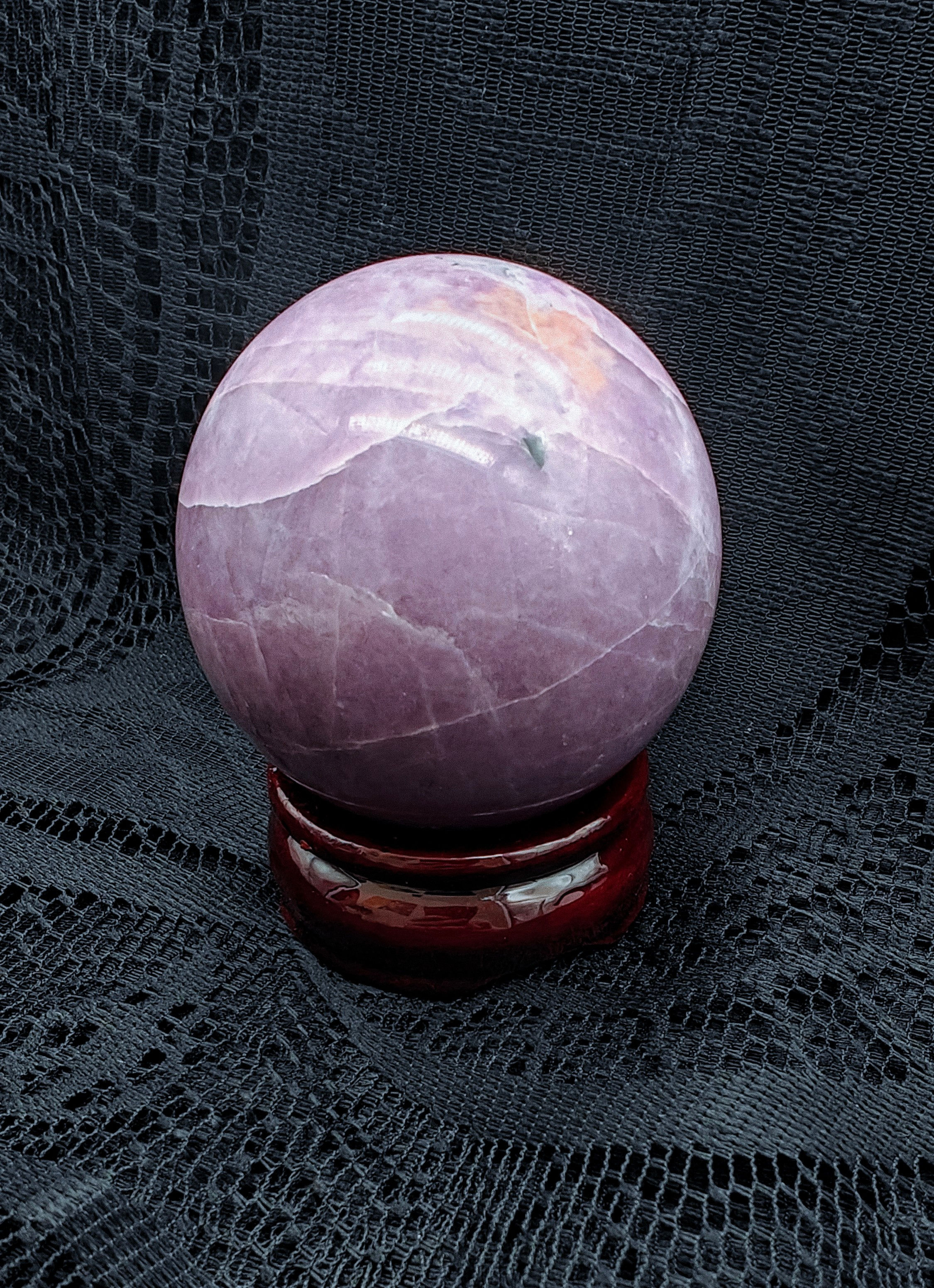 Lepidolite Sphere