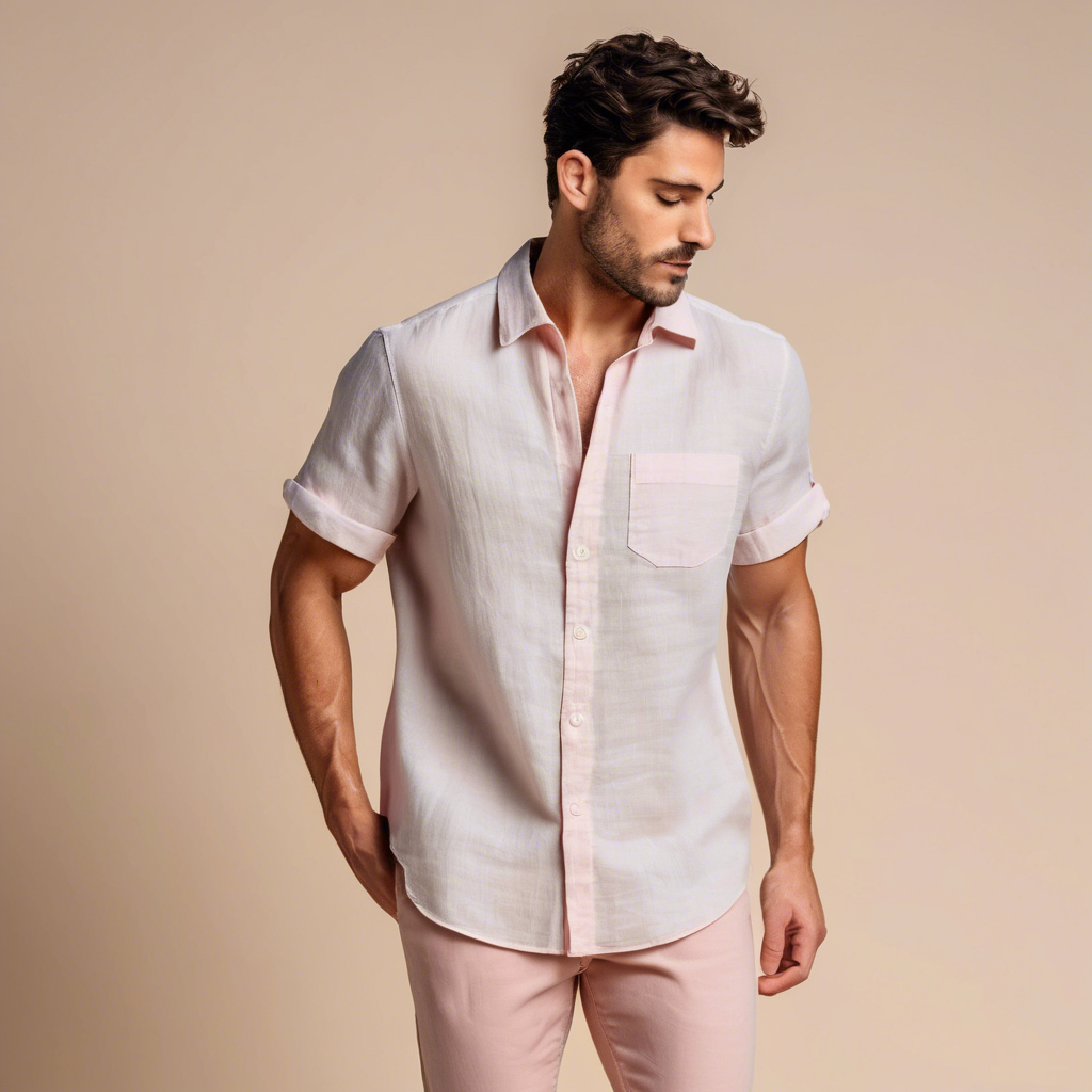 Short Sleeve Linen Shirt