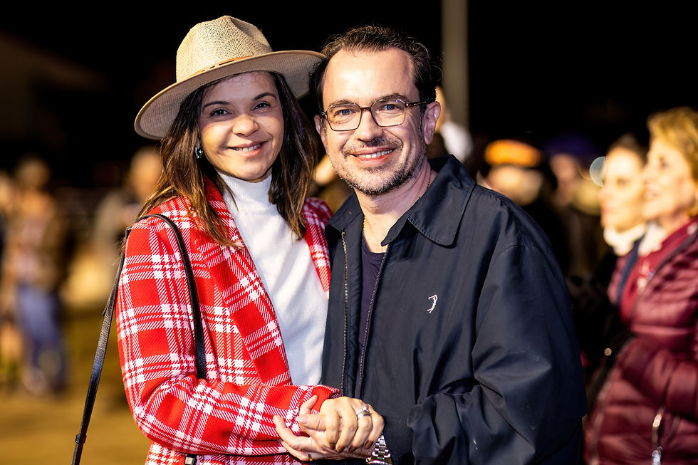 Valquiria Rodrigues e Leonardo Abritta