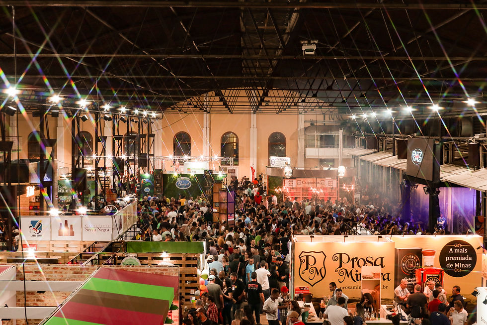 34a EXPOCACHAÇA, 18a BRASIL BIER e 3a MINAS + DOCE