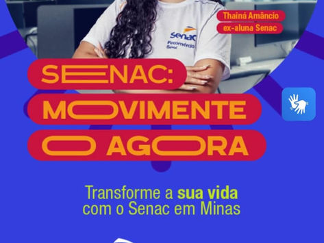 Novo site do Senac em Minas aprimora experiência do usuário