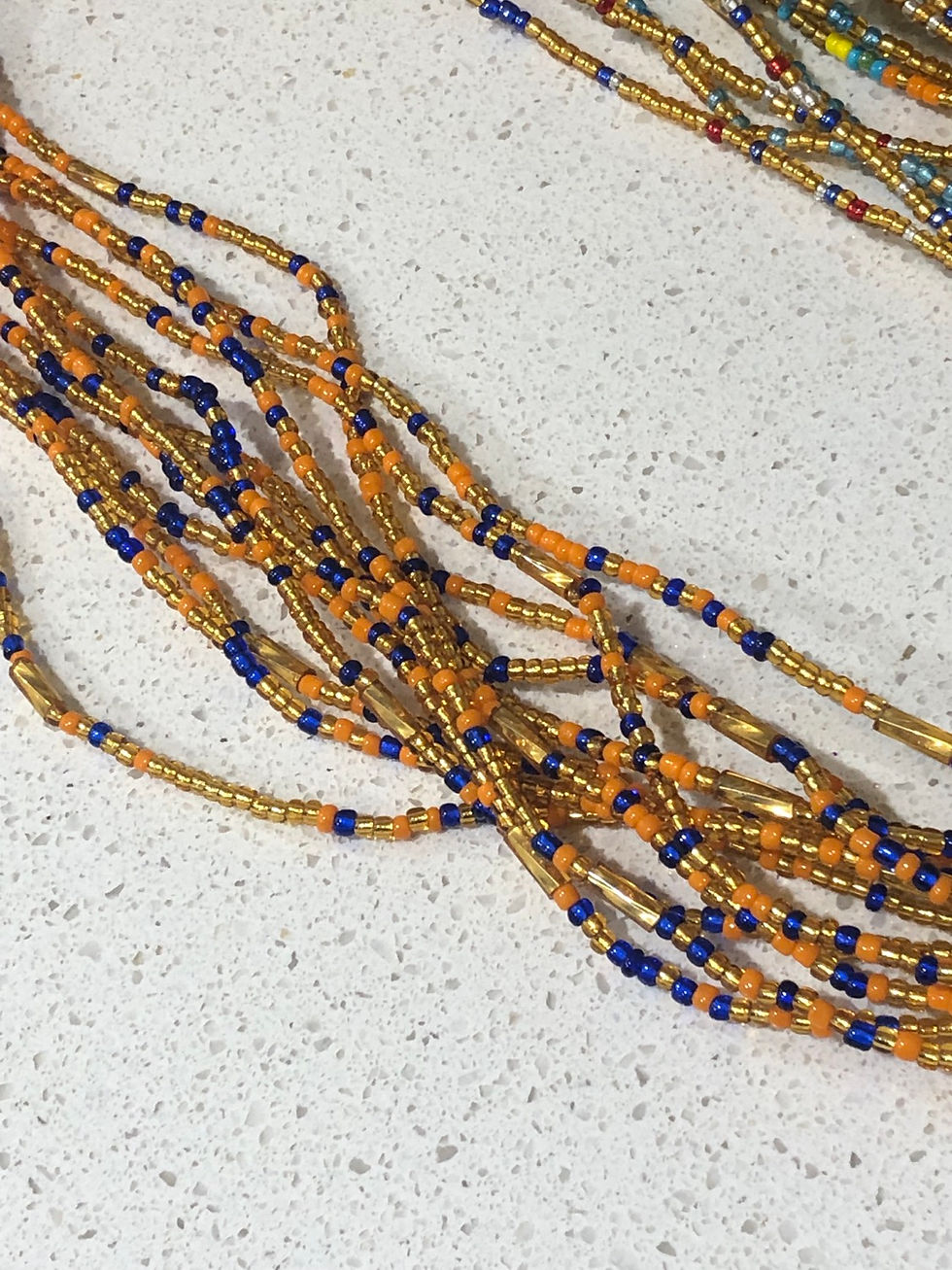 Thumbnail: Hand made African waist beads  (Toma)