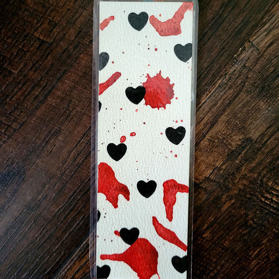 Thumbnail: Black Heart bookmark!