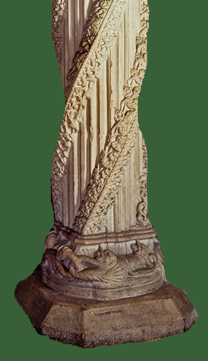 Rosslyn Chapel Pillar