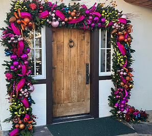 Seasonal archway installation