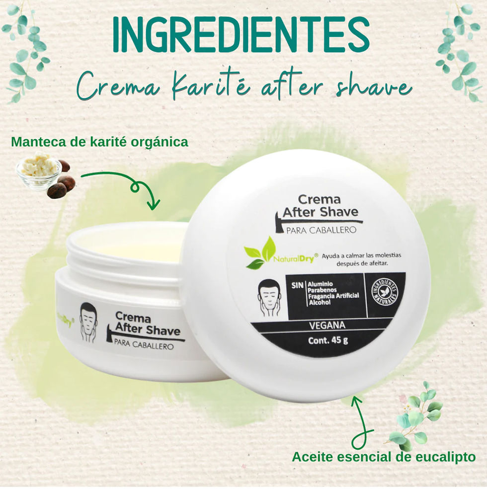 Miniatura: After shave orgánico UNISEX