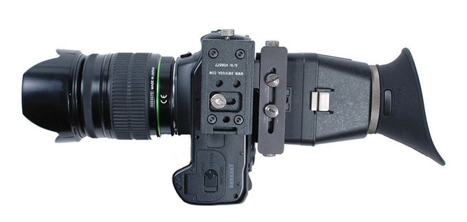 Achieving that Tactical look without getting arrested: LCD Viewfinder extenders