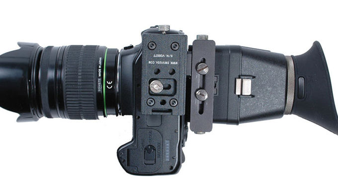 Achieving that Tactical look without getting arrested: LCD Viewfinder extenders
