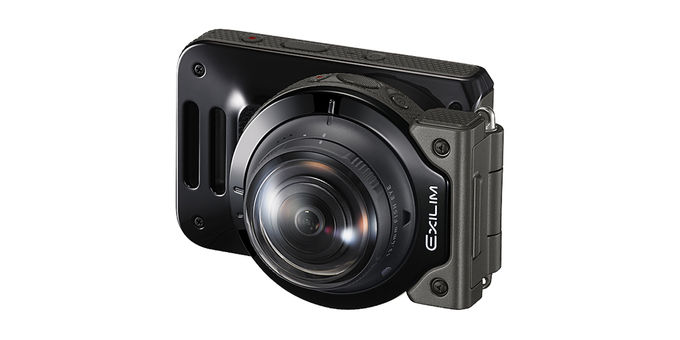 CASIO: EX-FR200, Rugged, 4K, 360° transformer camera