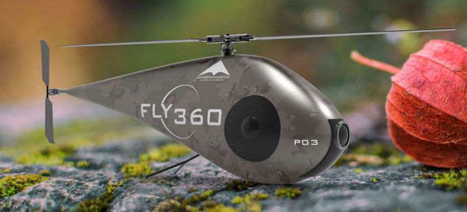 aeromeccanica FLY 360 PIRANS drone cam