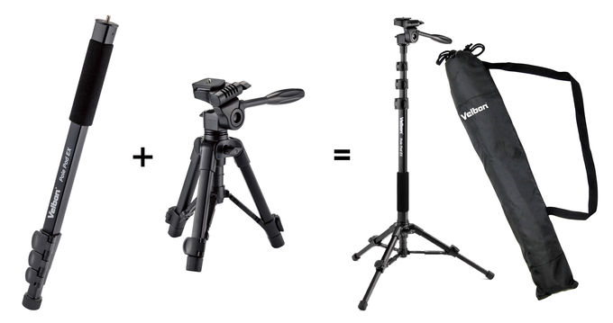 Velbon: Pole Pod EX monopod / tripod