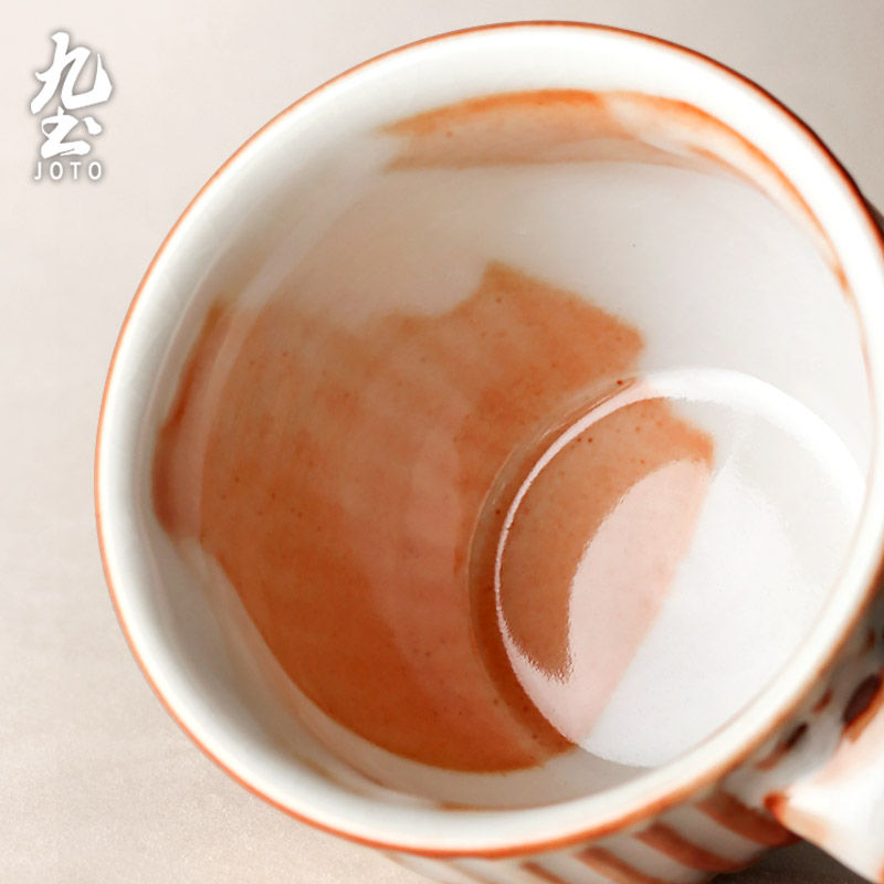 섬네일: JOTO - Ceramic Coffee Mug and Saucer, Great for Soup, Cocoa, Office, Home