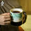 섬네일: JOTO - Ceramic Coffee Mug, Handmade, 340ml/400ml, Personalized, Afternoon Tea