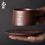 Thumbnail: JOTO - Ceramic Coffee Mug and Saucer, 250ml, Simple, Handmade, Office, Home