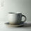 Thumbnail: JOTO - Rough Ceramic Coffee Mug with Saucer Set, 335ml, Creative, Simple