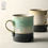 섬네일: JOTO - Ceramic Coffee Mug, Handmade, 340ml/400ml, Personalized, Afternoon Tea