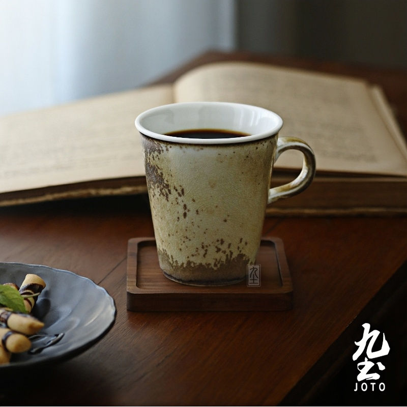 섬네일: JOTO - 200/380ml Ceramic Underglaze Coffee Mug, Handmade, Home