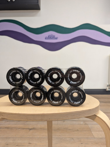 Sure-Grip Fame Ruote Da Skate Quad Artistiche 95A 57 Mm Bianche