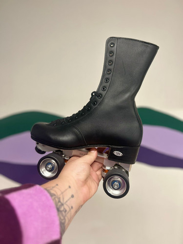 Riedell 172 High Top Roller Skate Boots Quad Roller Skate Boots